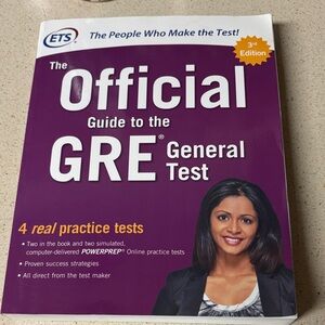 "Official Guide to the GRE" Prep Book